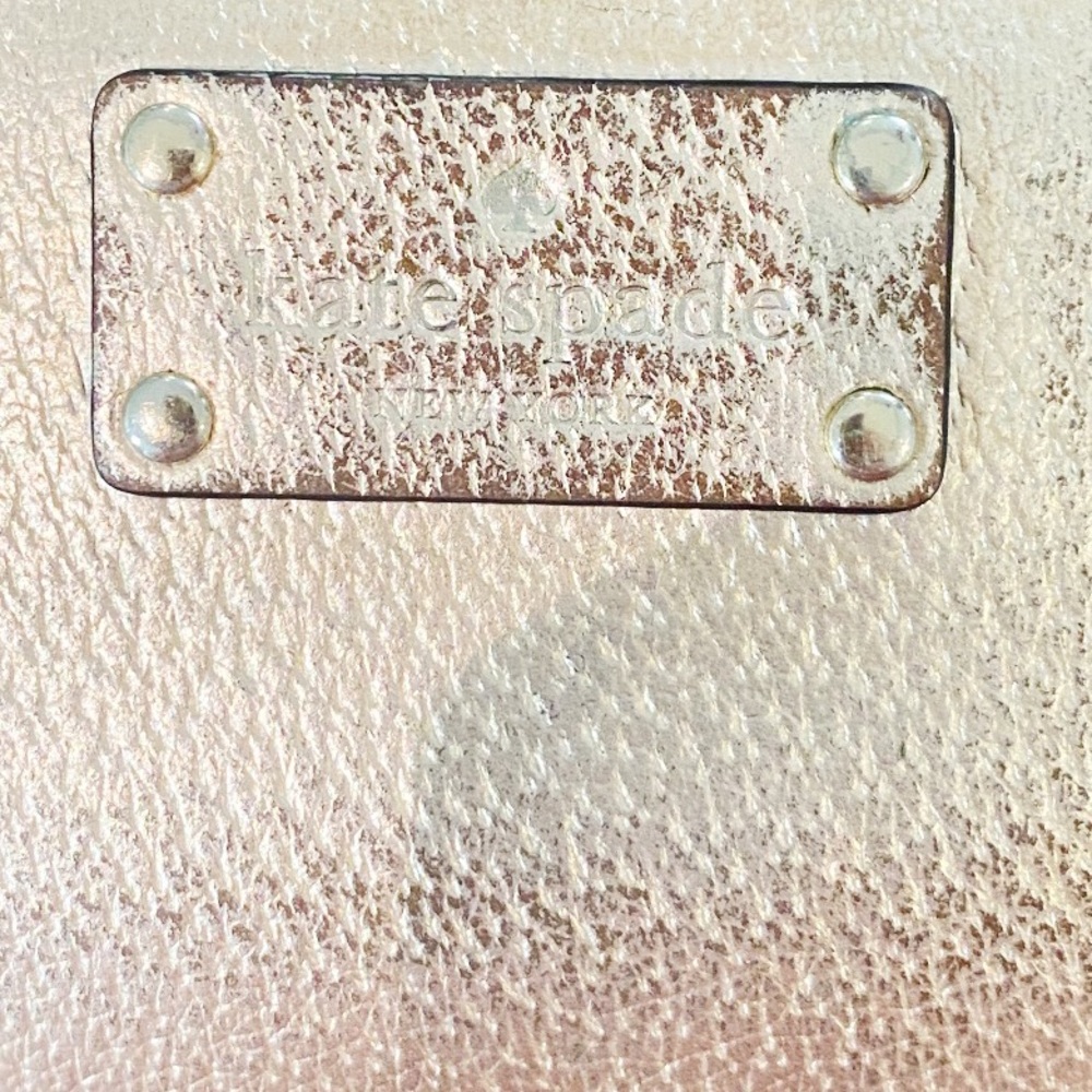 Kate Spade Gold Metallic Wallet - Picture 4 of 4